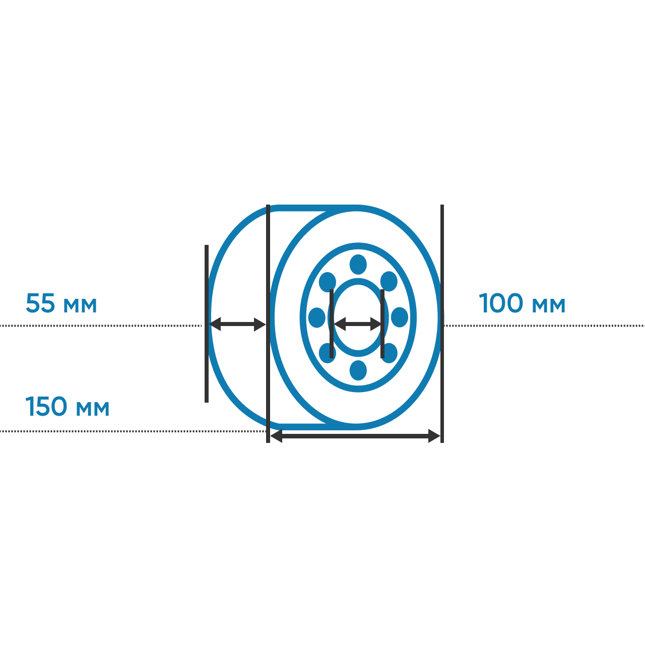 Подшипник GE100 ES-2RS ISB