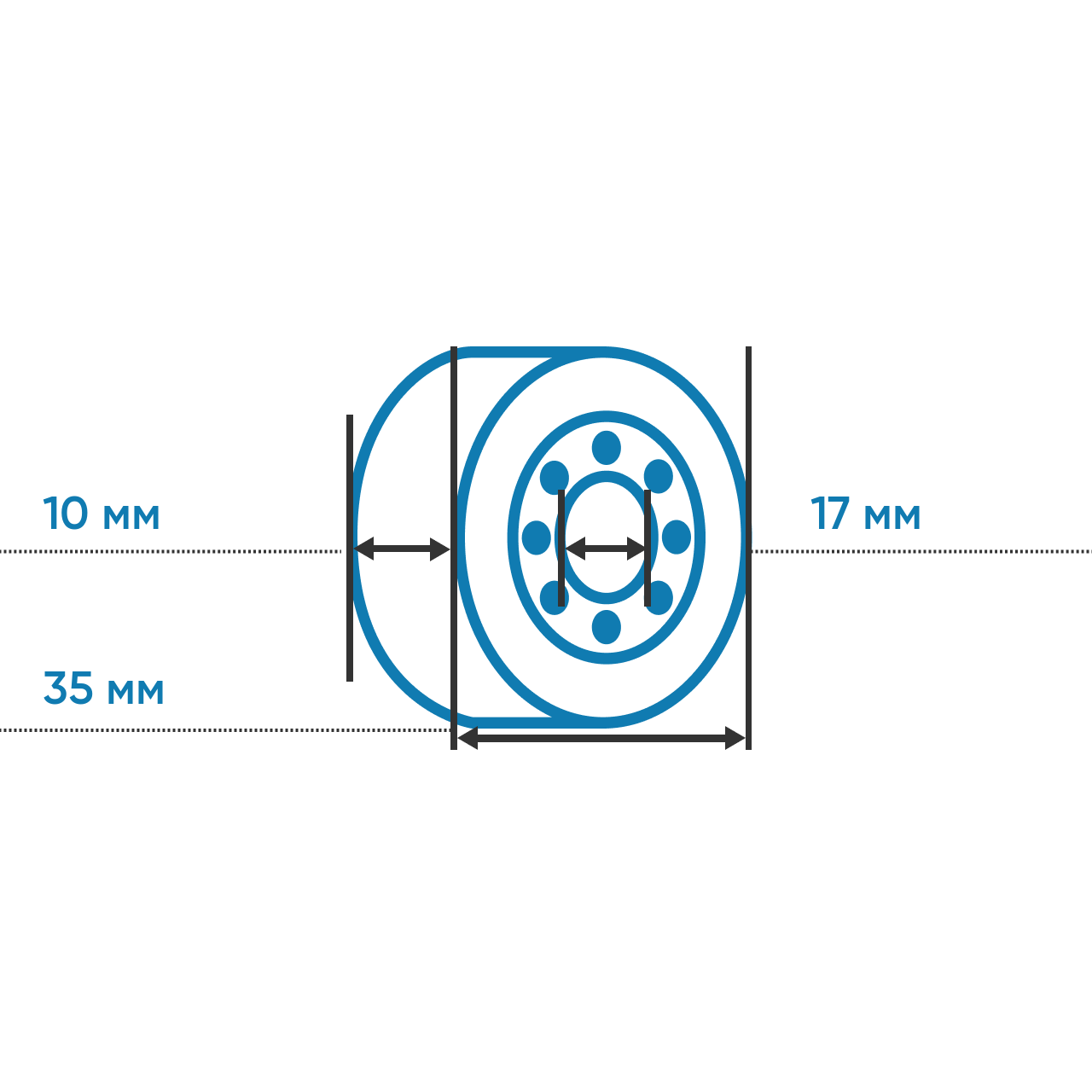 Подшипник 6003-2RSH/C3 SKF