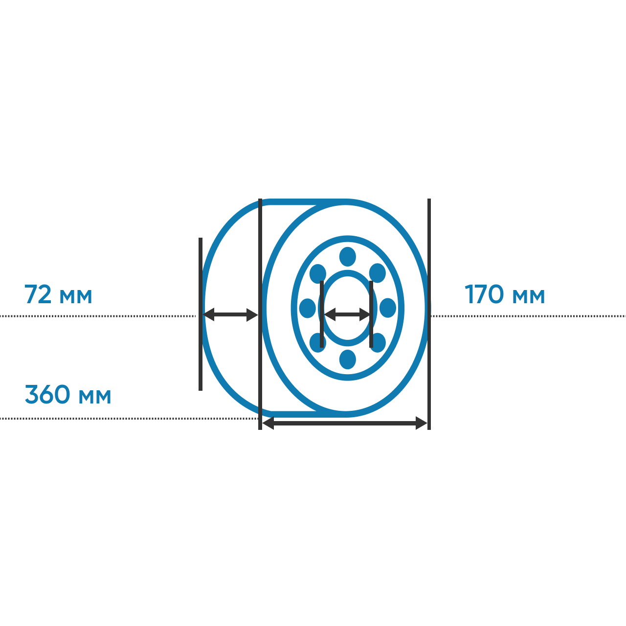 Подшипник 6334 M/C4 SKF