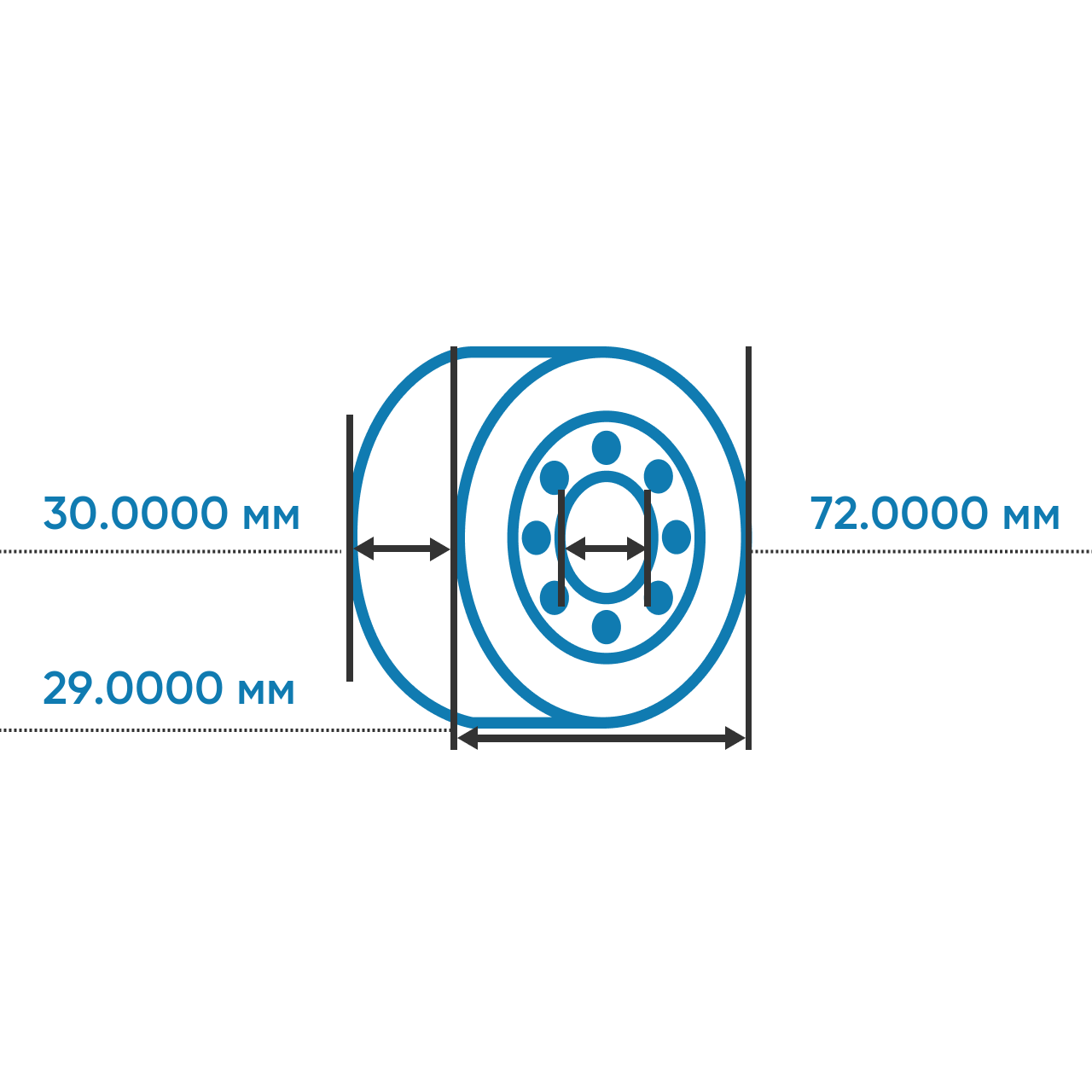 NUTR3072A SKF