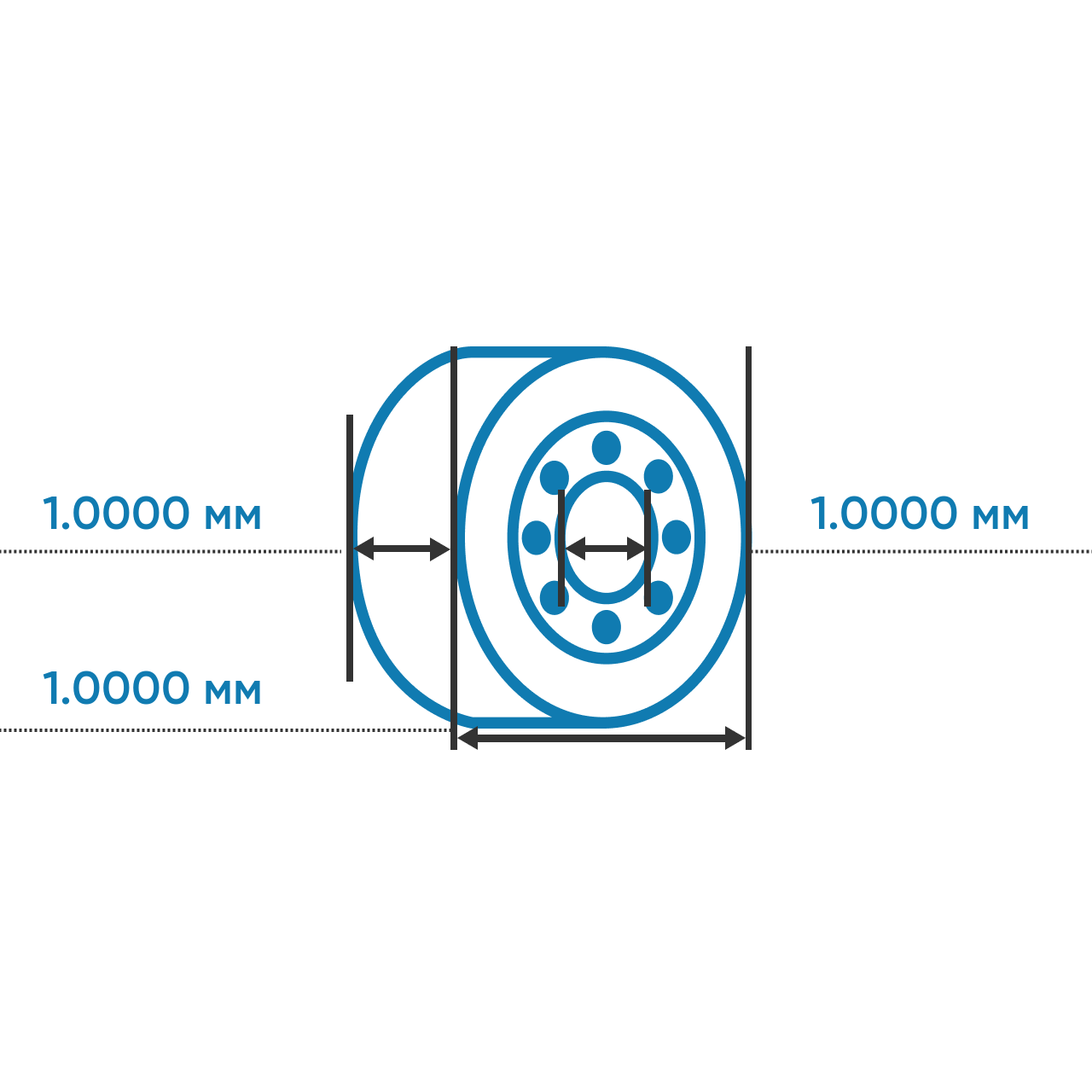 Flanged housing unit GRA30-XL