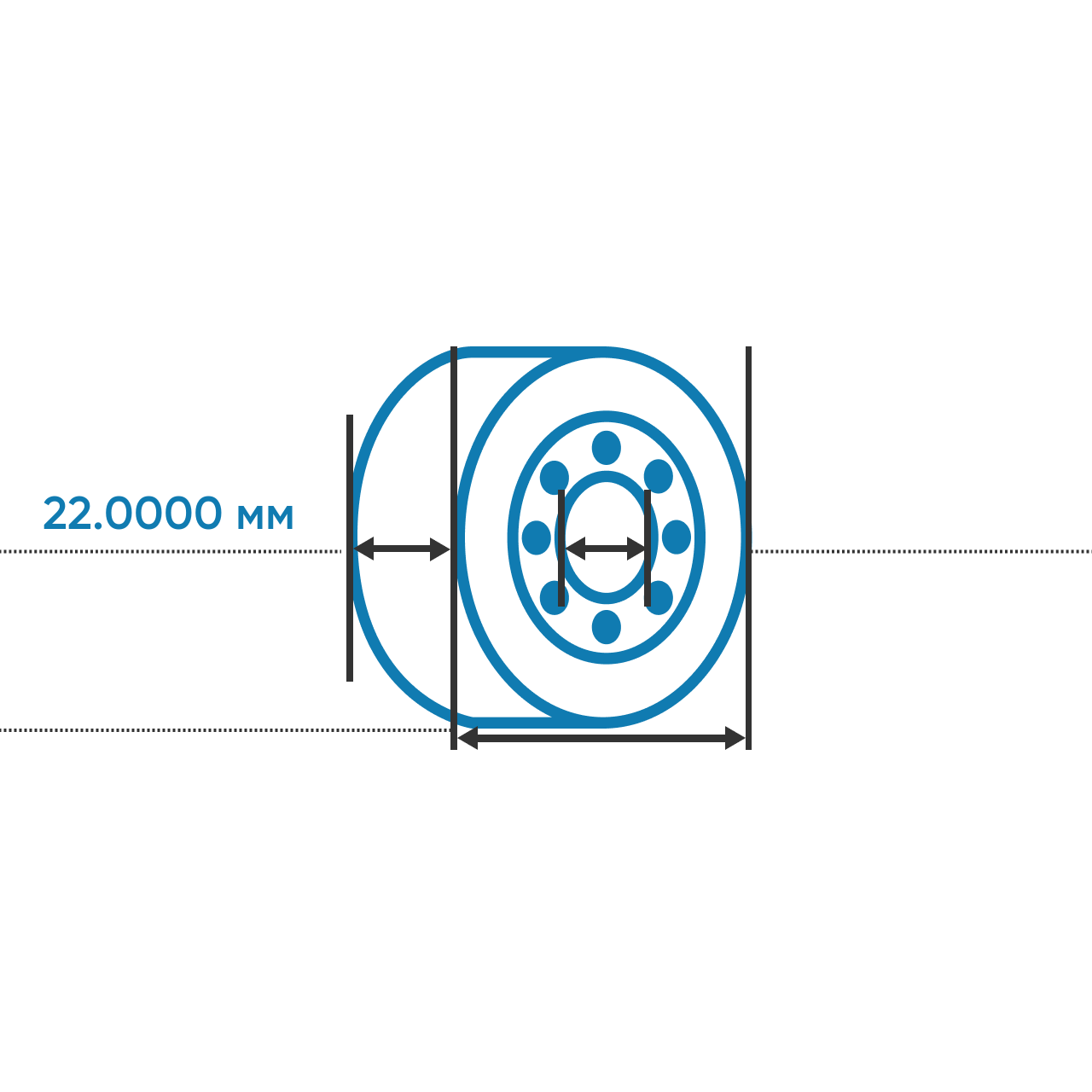 Гайка вала HMZ28