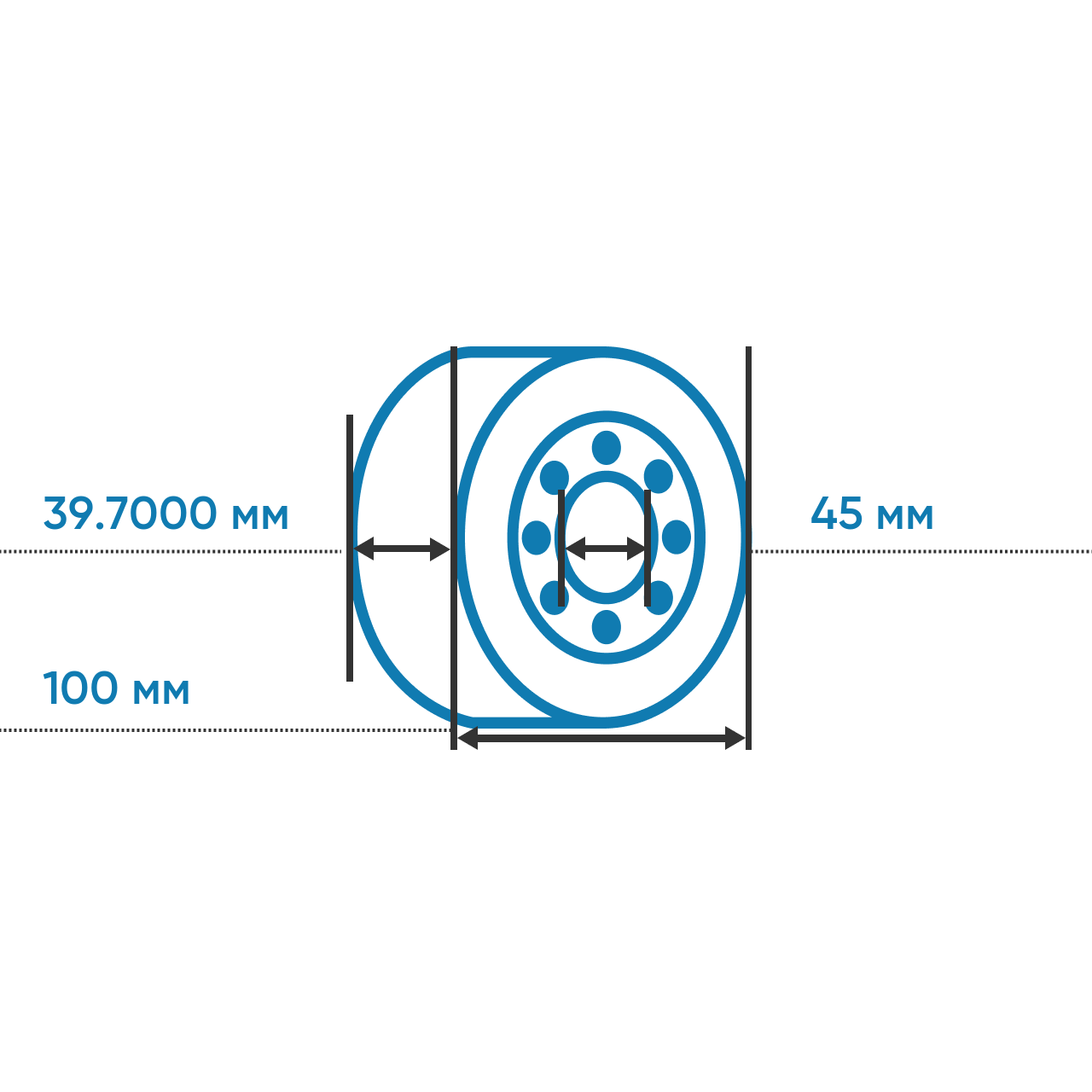 Подшипник 3309 A/C3 SKF