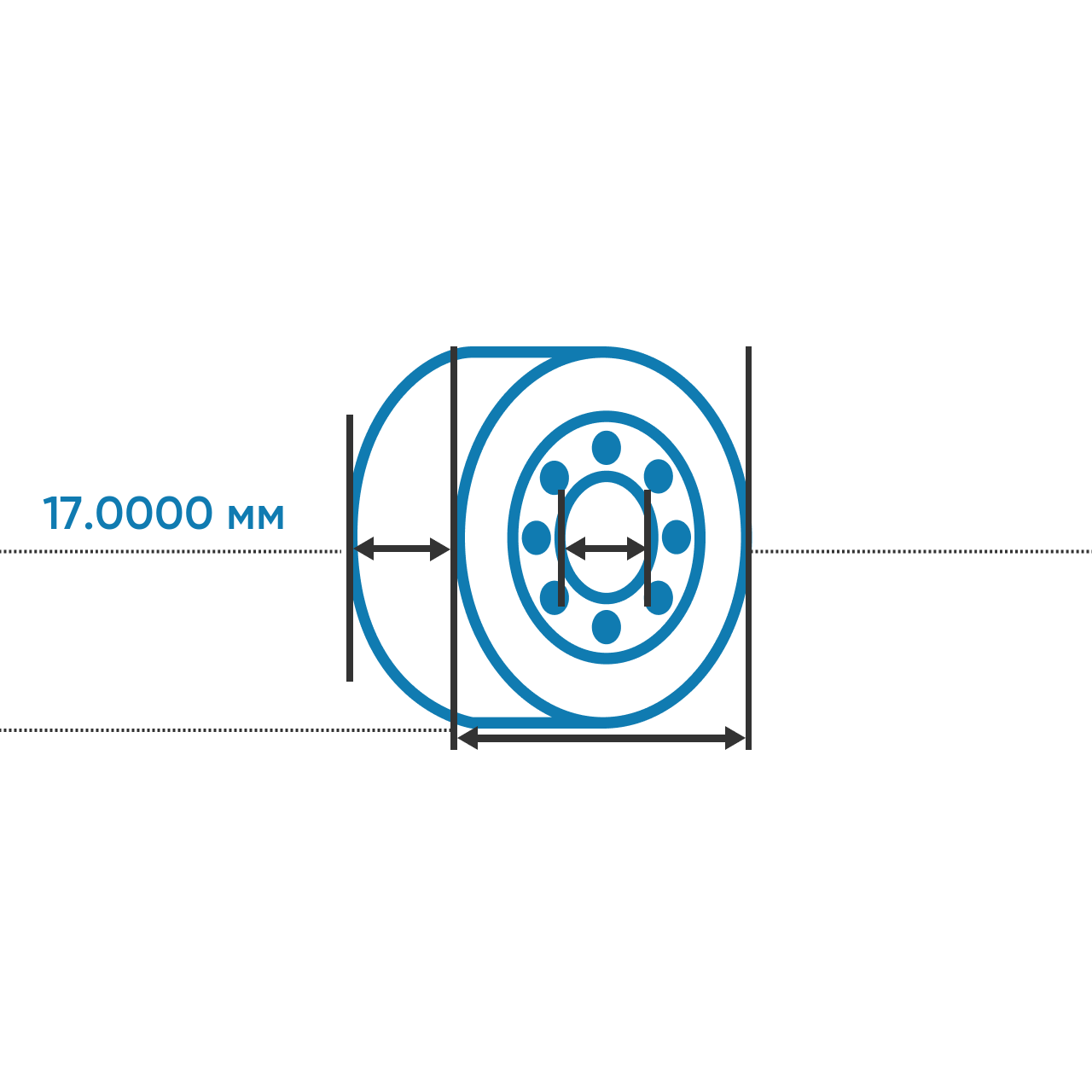 Гайка вала HMZ19