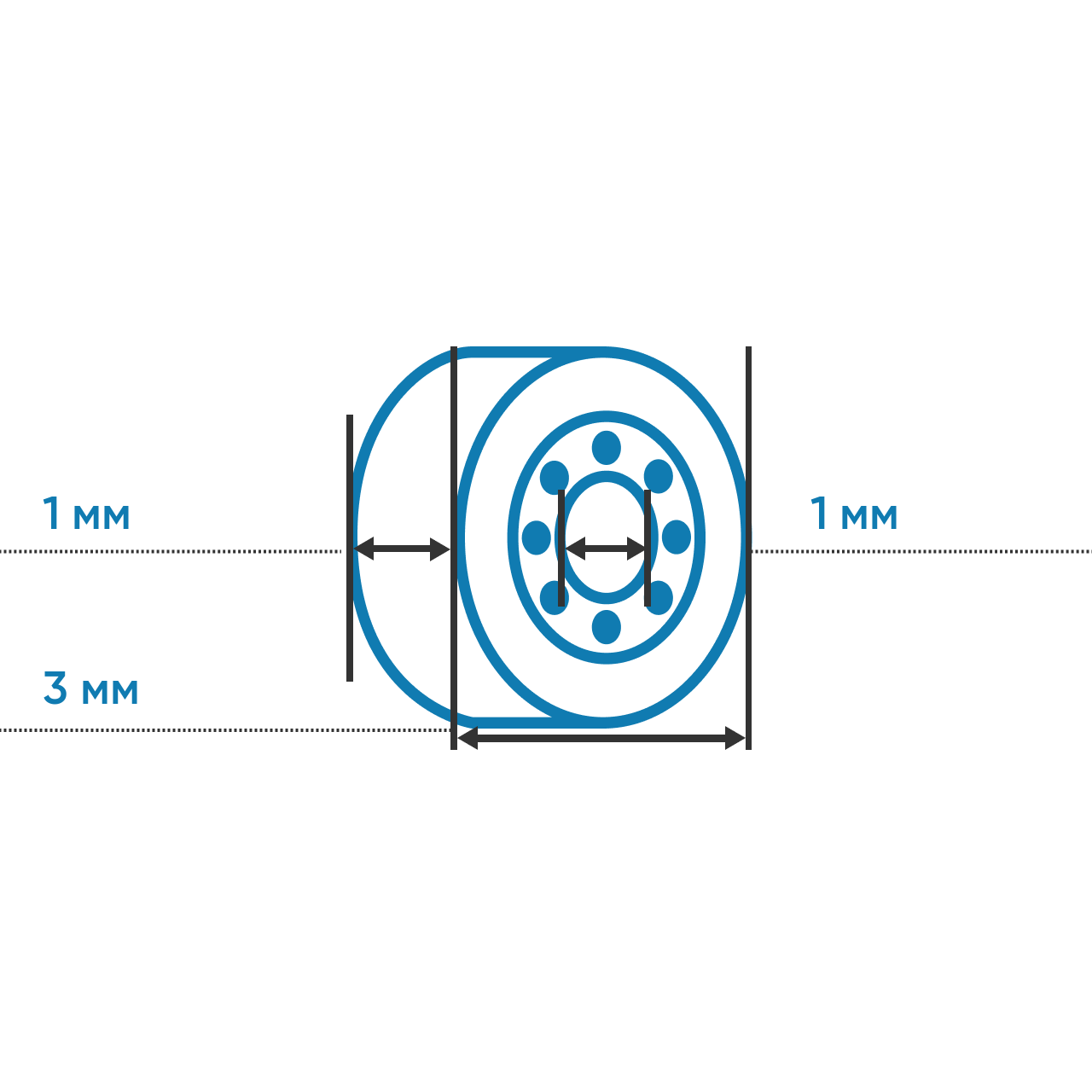 Подшипник W618/1 SKF