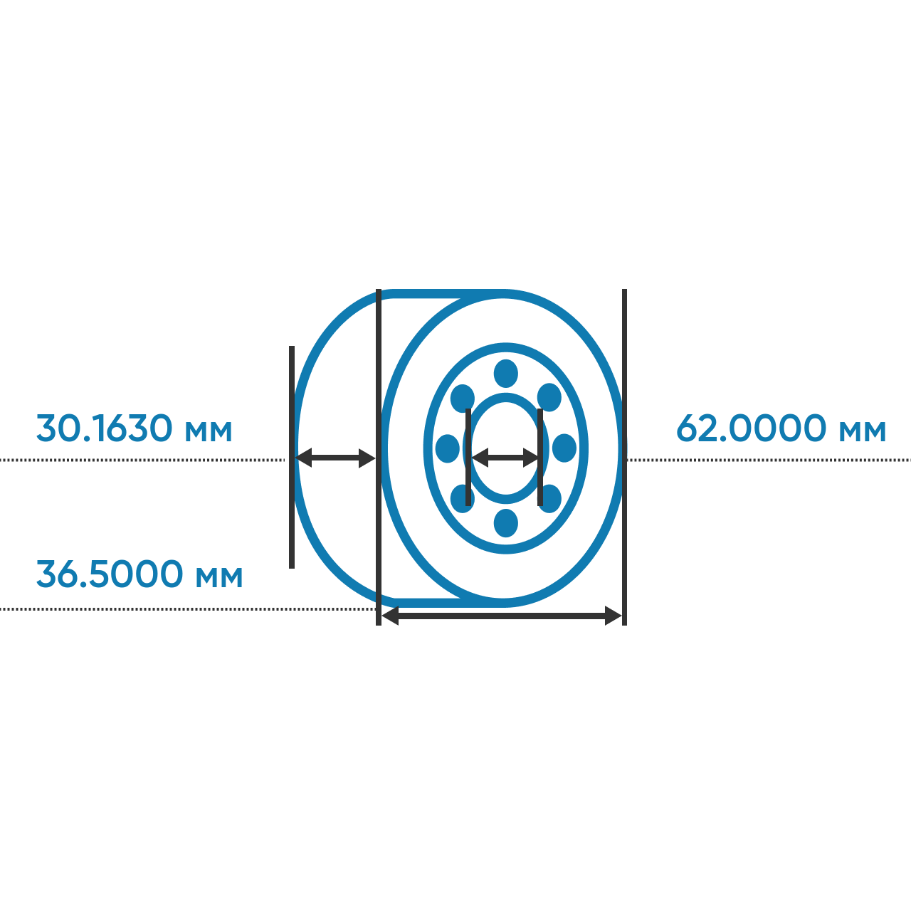 YEL206-103-2F SKF